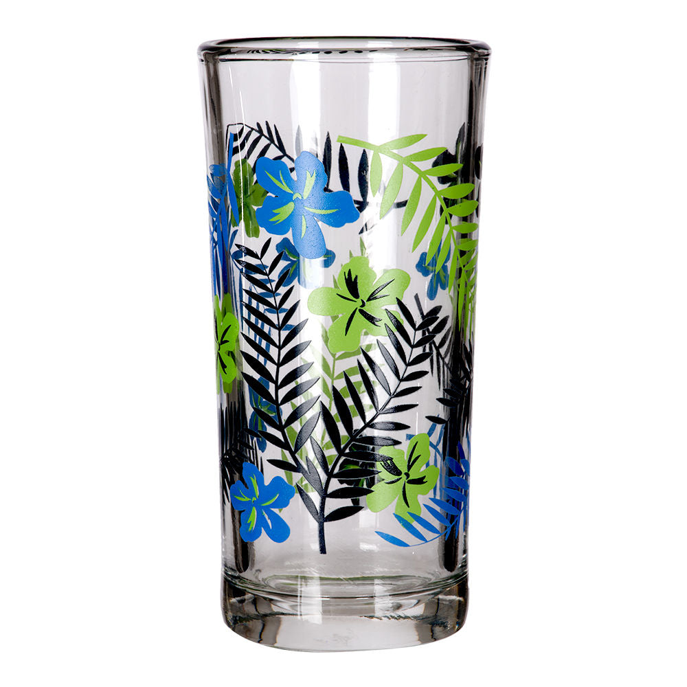 Juego de 6 vasos de vidrio 295 ml Tropical 8360CR Crisa