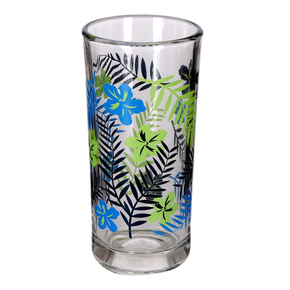 Juego de 6 vasos de vidrio 295 ml Tropical 8360CR Crisa