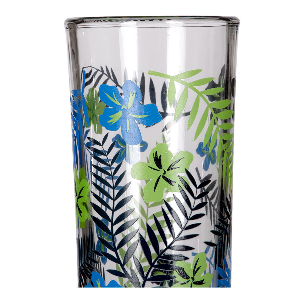 Juego de 6 vasos de vidrio 295 ml Tropical 8360CR Crisa