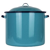 Olla recta No. 38 azul turquesa Cinsa