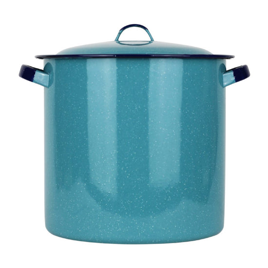 Olla recta No. 28 azul turquesa Cinsa