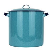 Olla recta No. 28 azul turquesa Cinsa