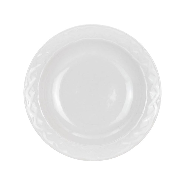 Plato sopero de cerámica vinafera blanche 3765 Santa Anita