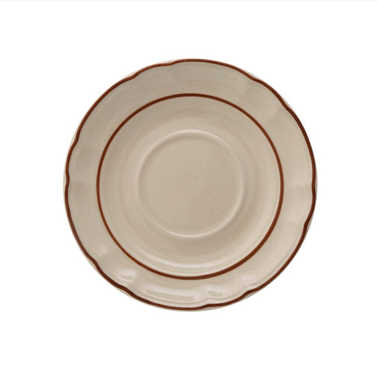 Plato para taza 15.5 cm Flor de Otoño Santa Anita