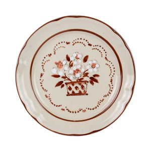 Plato pastelero de cerámica 20 cm flor de otoño 3161 Santa Anita