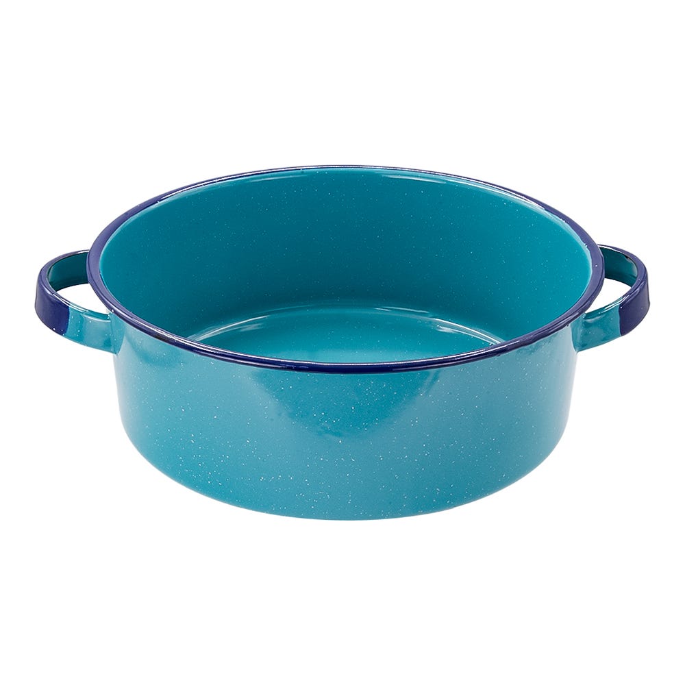 Batería de cocina de acero vitrificado Popular 10 piezas 305748 Cinsa