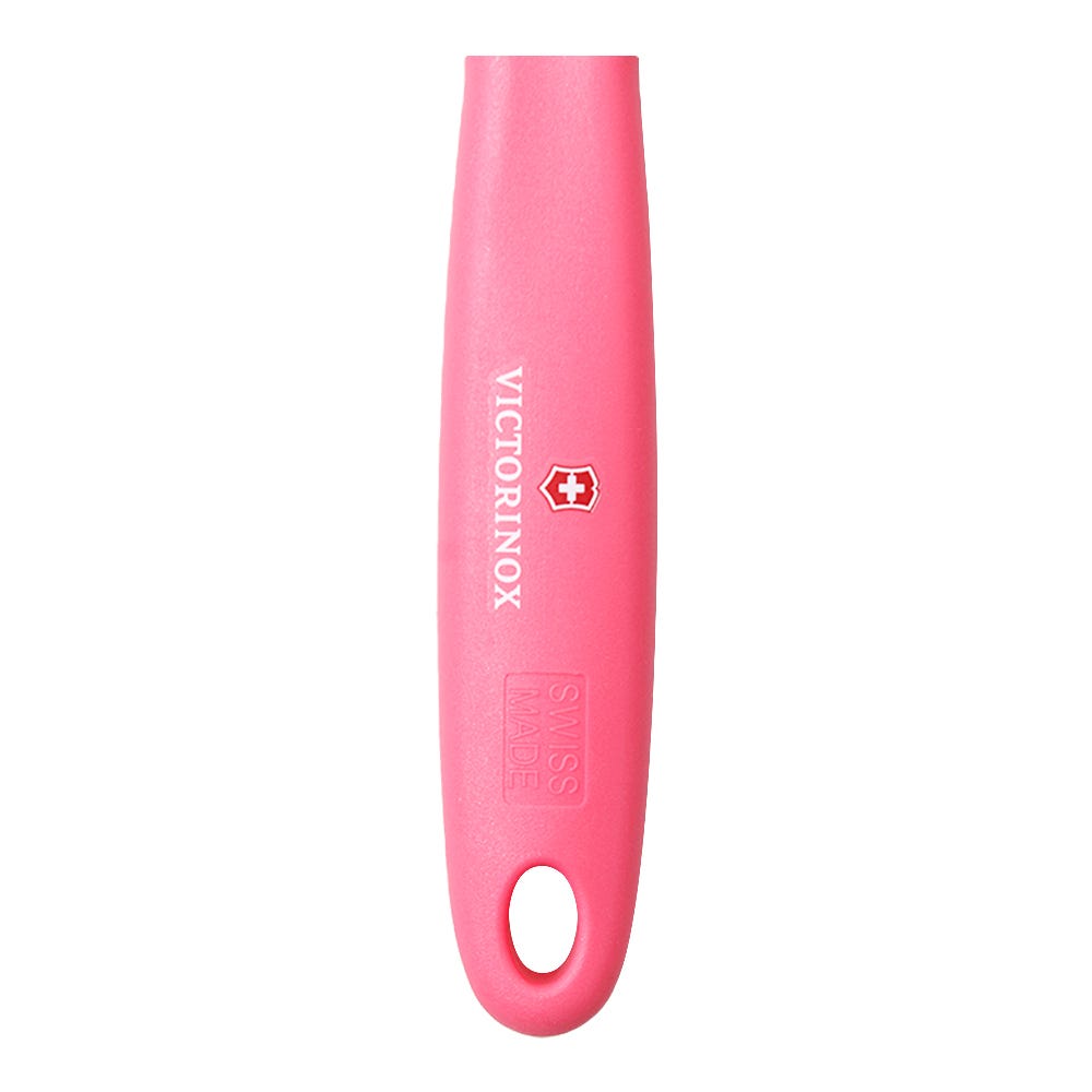 Juego de cuchillos y pelador Victorinox horizontal rosa