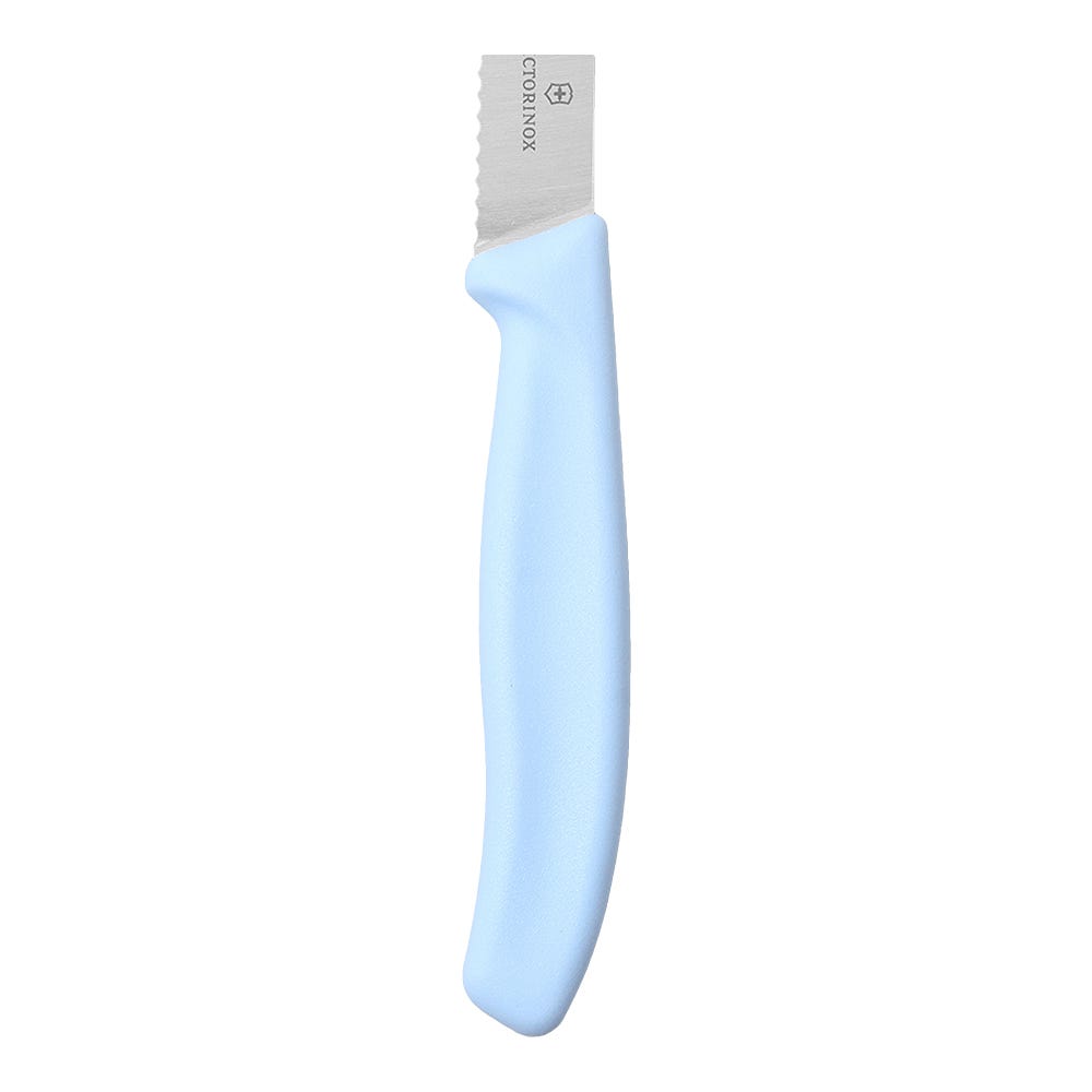 Juego de cuchillos y pelador Victorinox horizontal azul
