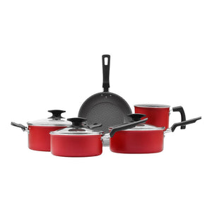 Batería de cocina aluminio 8 piezas Bergamo/Loreto Tramontina