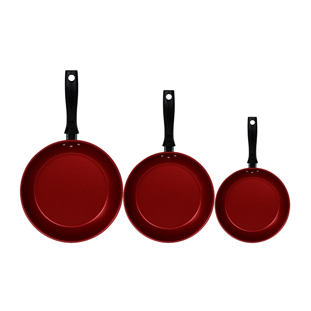 Juego de sartenes aluminio Turim 20298/971 Tramontina