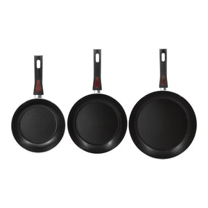Juego sartenes de aluminio 20/25/30 cm everyday Tramontina