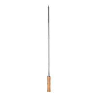 Pincho de acero inoxidable para asado 75 cm 264 Tramontina