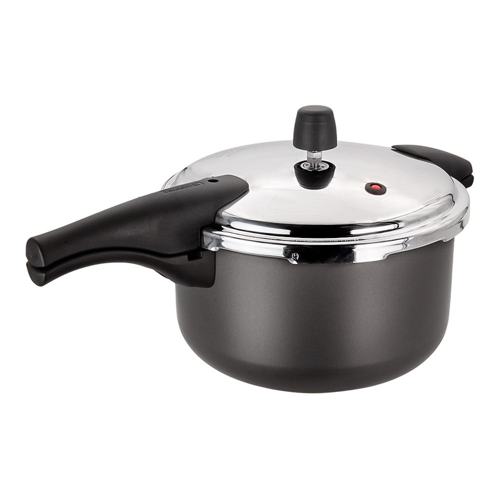Olla de presión aluminio negro 5 L Vancouver Tramontina