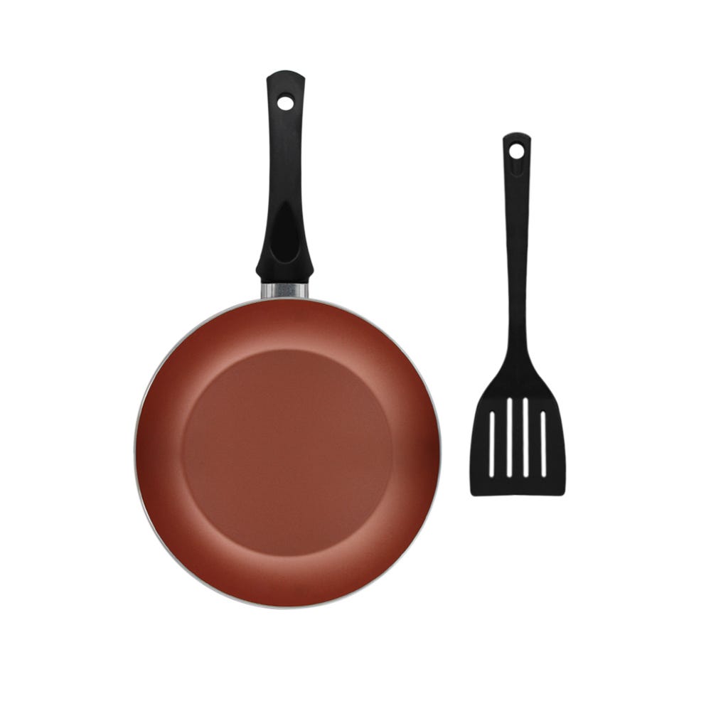 Sartén de aluminio 20 cm con espátula Vermont Tramontina 