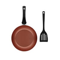 Sartén de aluminio 20 cm con espátula Vermont Tramontina