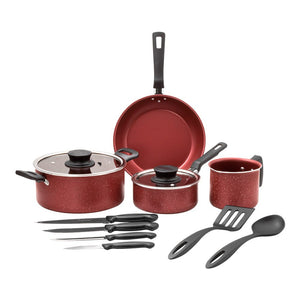 Batería de cocina de aluminio 12 piezas Formia Tramontina