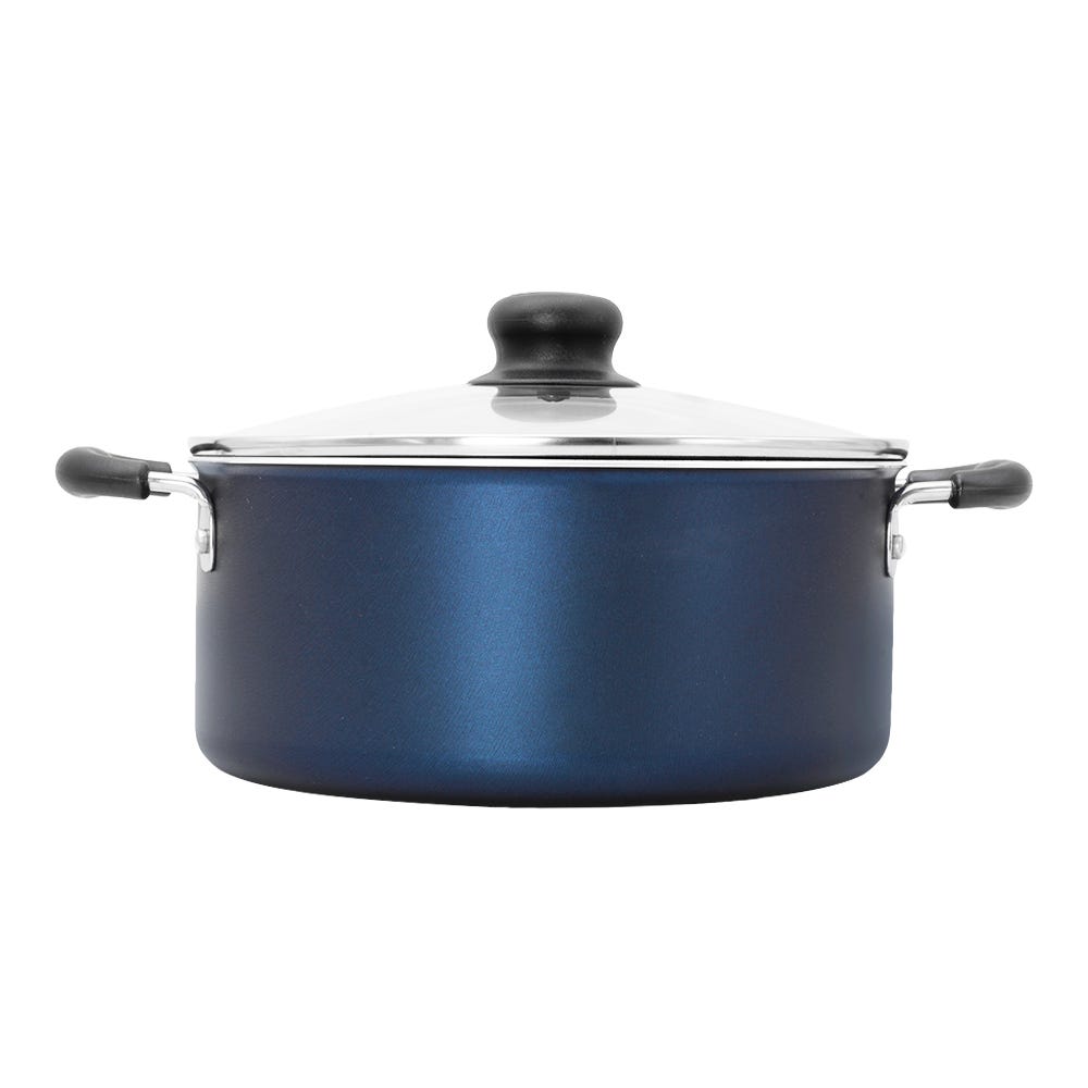 Batería de cocina de aluminio 18 piezas Primaware Blue Navy Tramontina