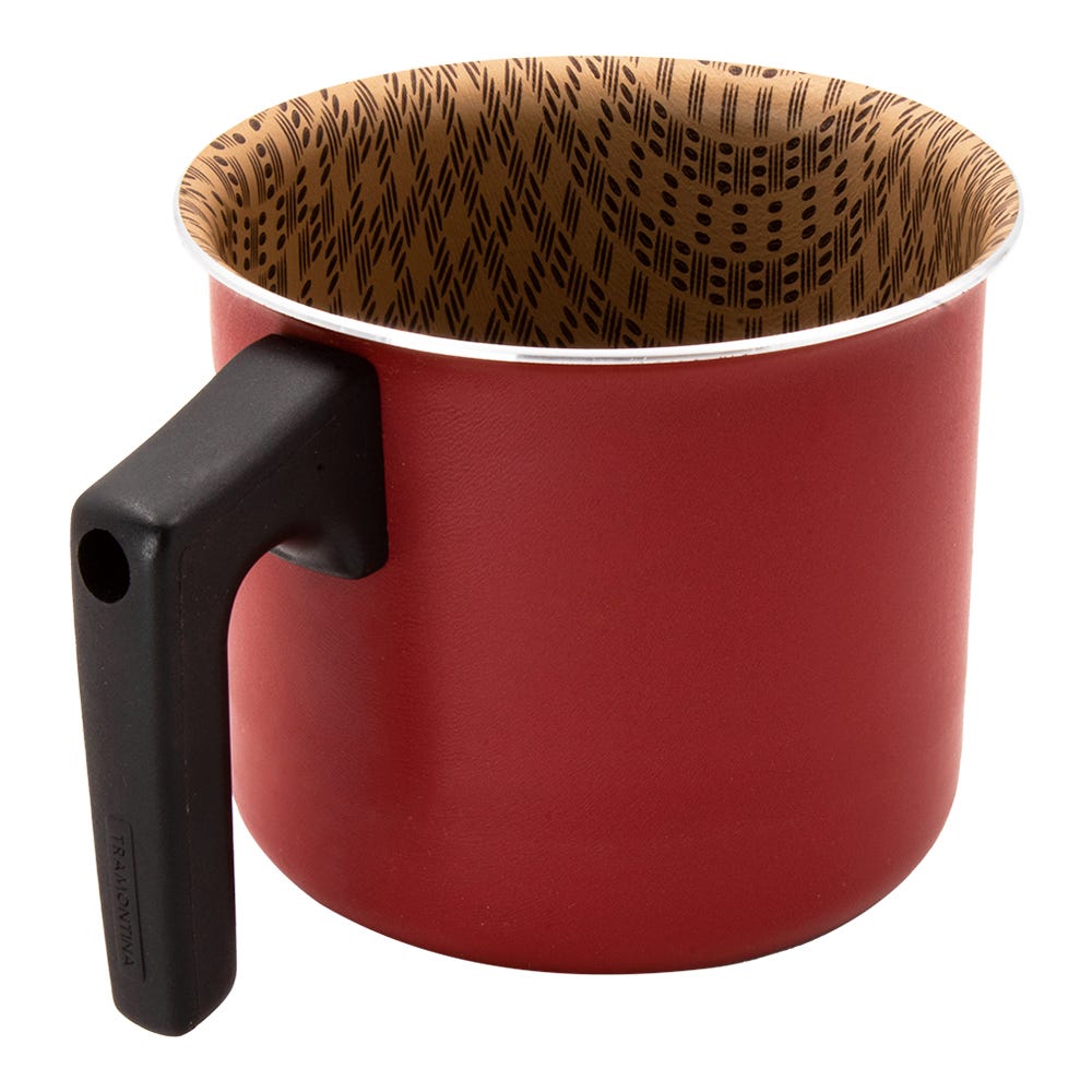 Hervidor 12 cm 1 L aluminio Paris rojo Tramontina