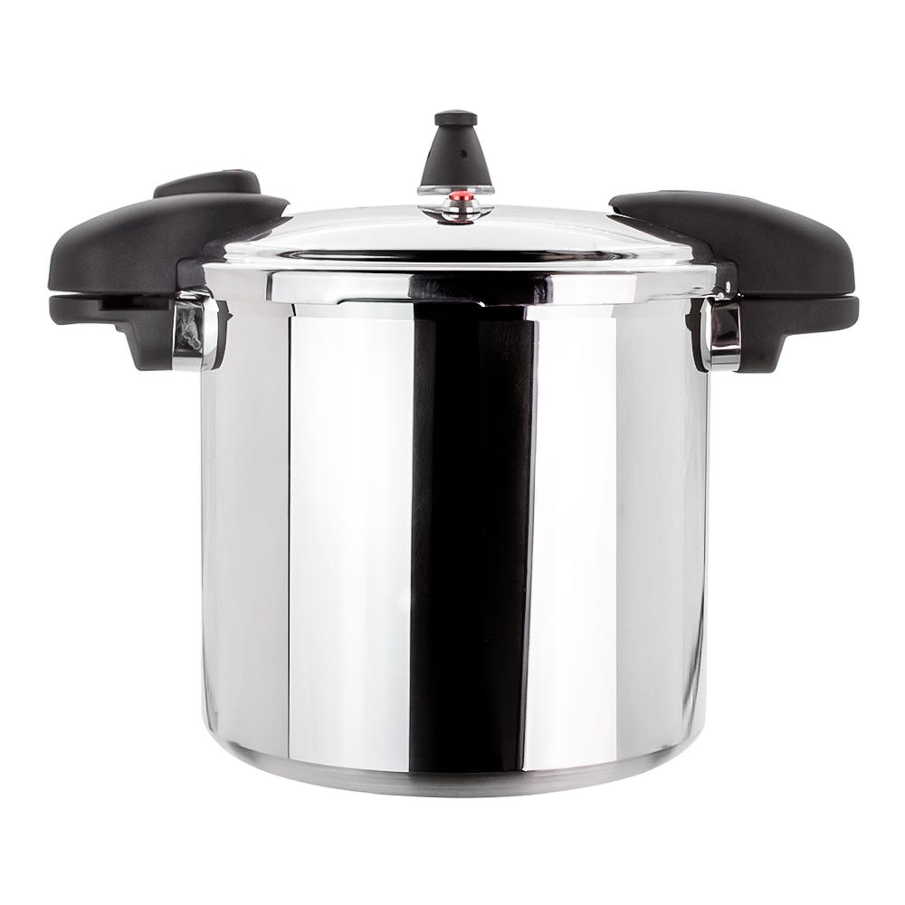 Olla de presión de aluminio pulido 10 L Valencia 20564024 Tramontina