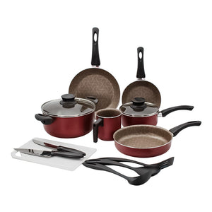 Batería de cocina aluminio 14 piezas 27899365 Tramontina