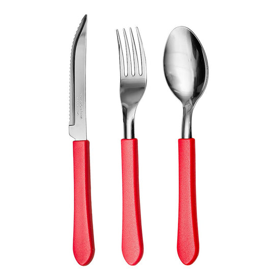 Juego de cubiertos 9 piezas acero inoxidable Leme 23198734 Tramontina