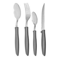 Juego de cubiertos acero inoxidable 25 piezas gris Plenus  Tramontina