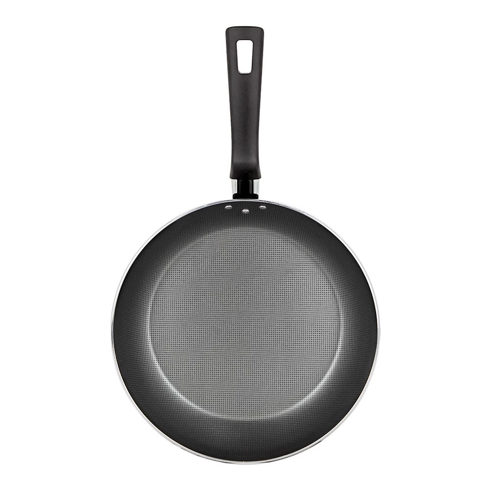 Juego de sartenes de aluminio18/22/26/30 cm negro Milán Tramontina