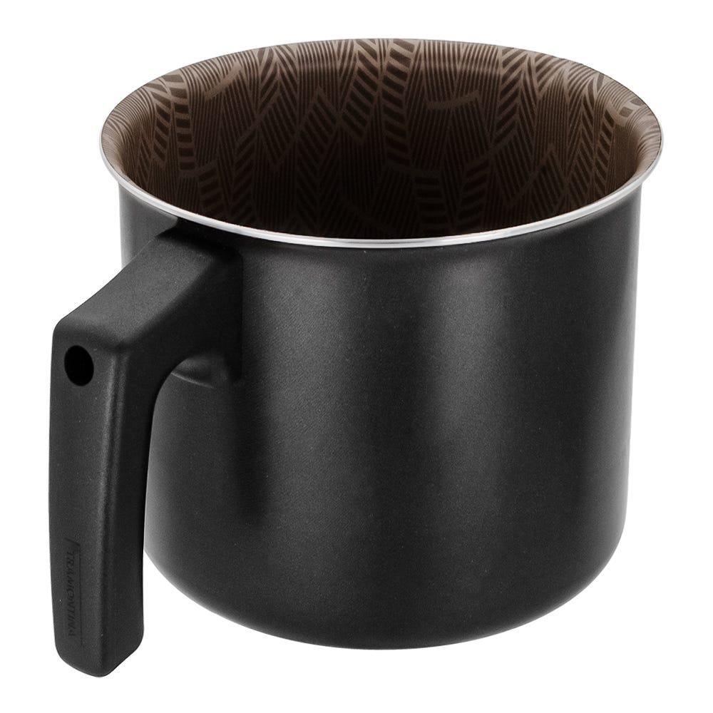 Hervidor de leche de aluminio 1.75 litros Rivoli negro aluminio 27817579 Tramontina