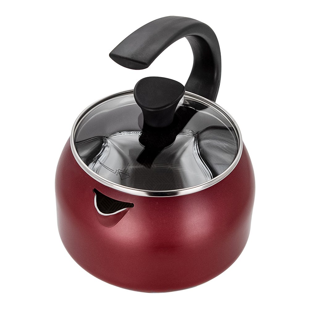 Tetera de aluminio 2 litros roja 28534719 Tramontina
