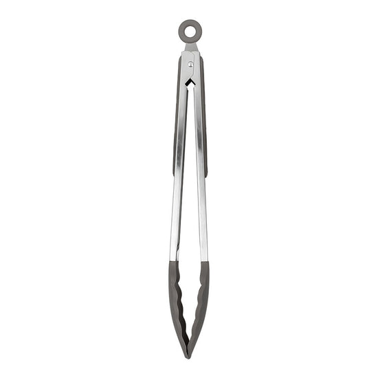 Pinza multiusos de acero inoxidable con silicón gris 33.4 cm Softta 25857161 Tramontina
