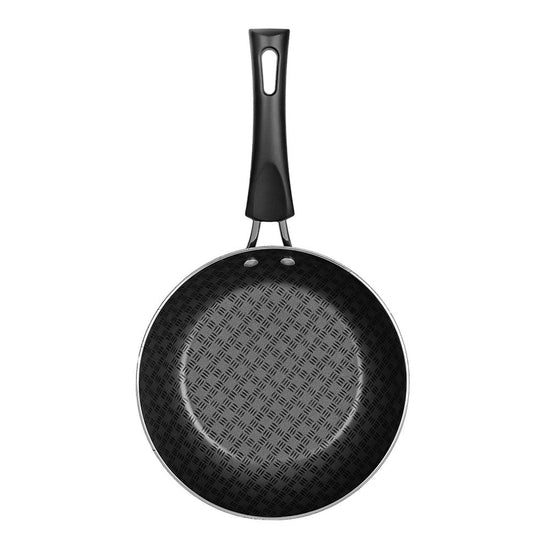 Batería de cocina de aluminio 16 piezas Simple Cooking azul Tramontina – sartén, vista del interior