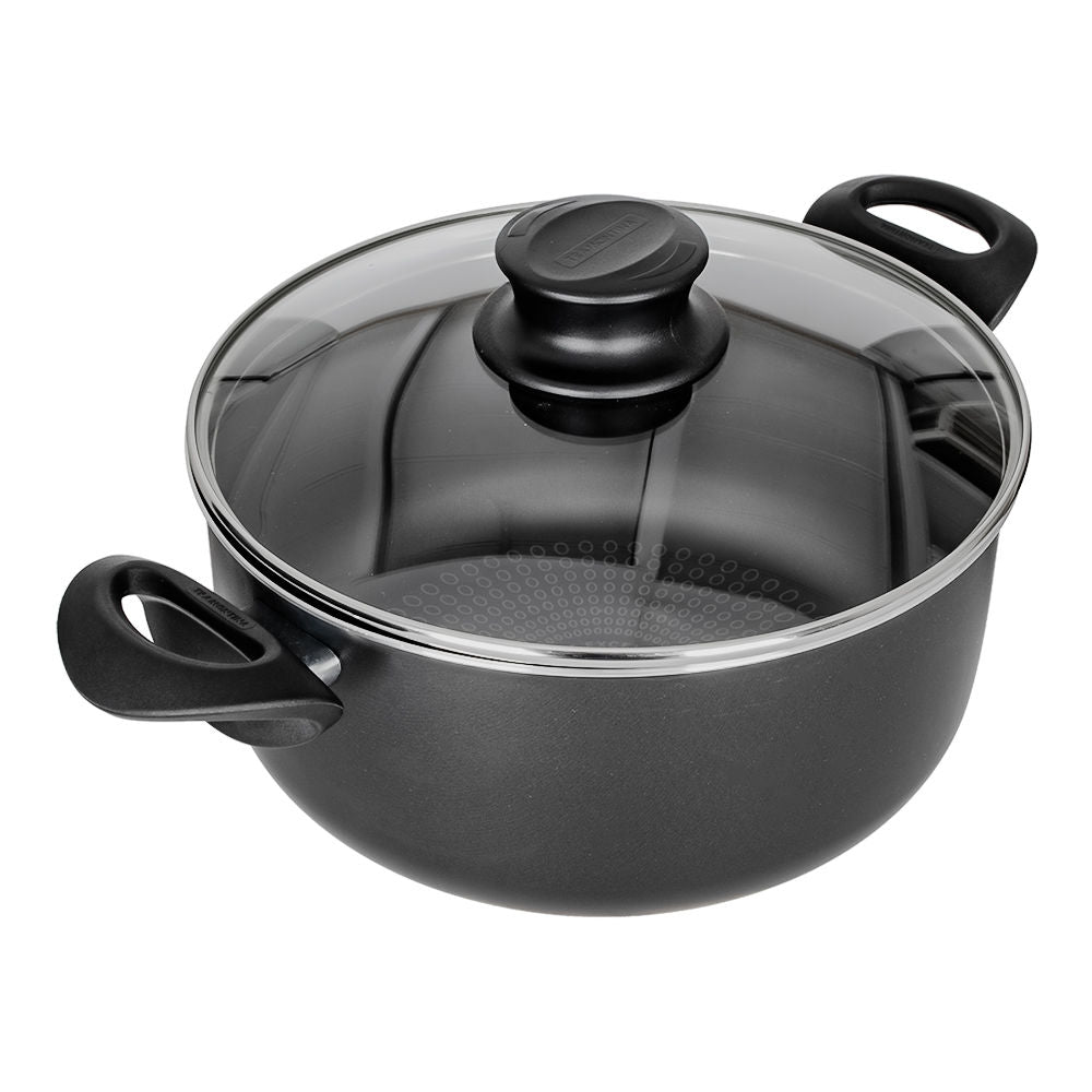 Batería de cocina de aluminio 9 piezas Paris negra 28599053 Tramontina