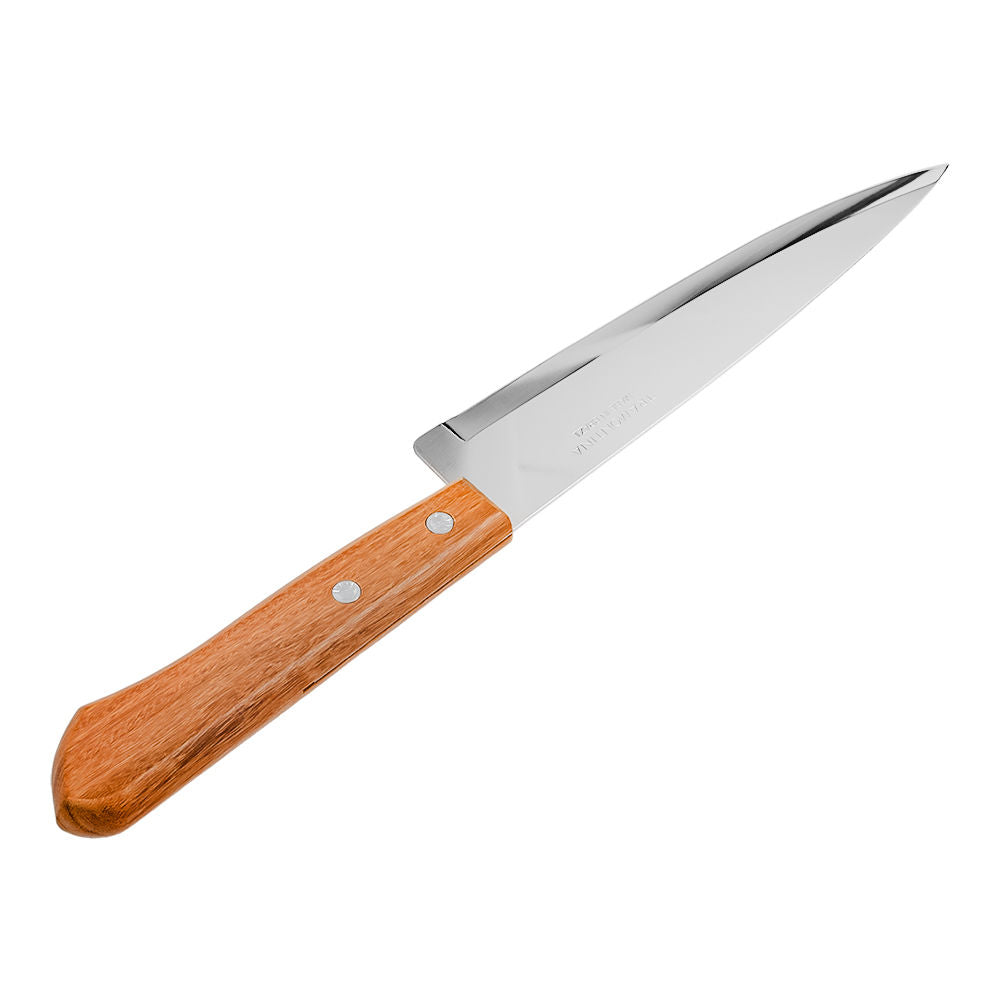Cuchillo chef de acero inoxidable mango madera 7" Dynamic 22920005 Tramontina