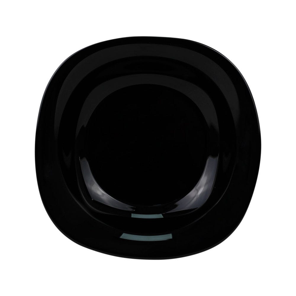 Plato hondo Carine Black 21 cm 