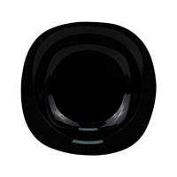 Plato hondo Carine Black 21 cm