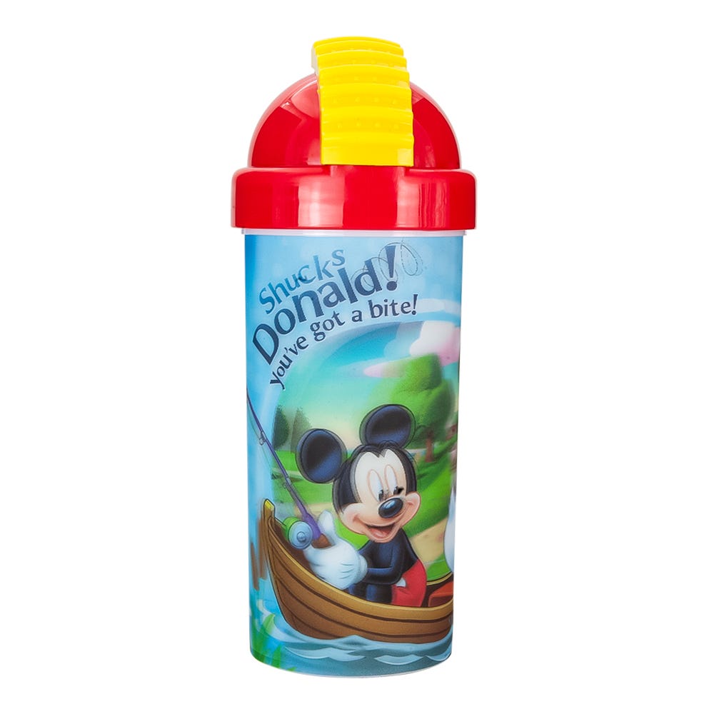 Vaso de plástico con Tapa Lenticular Mickey 1555-2471 Fun Kids