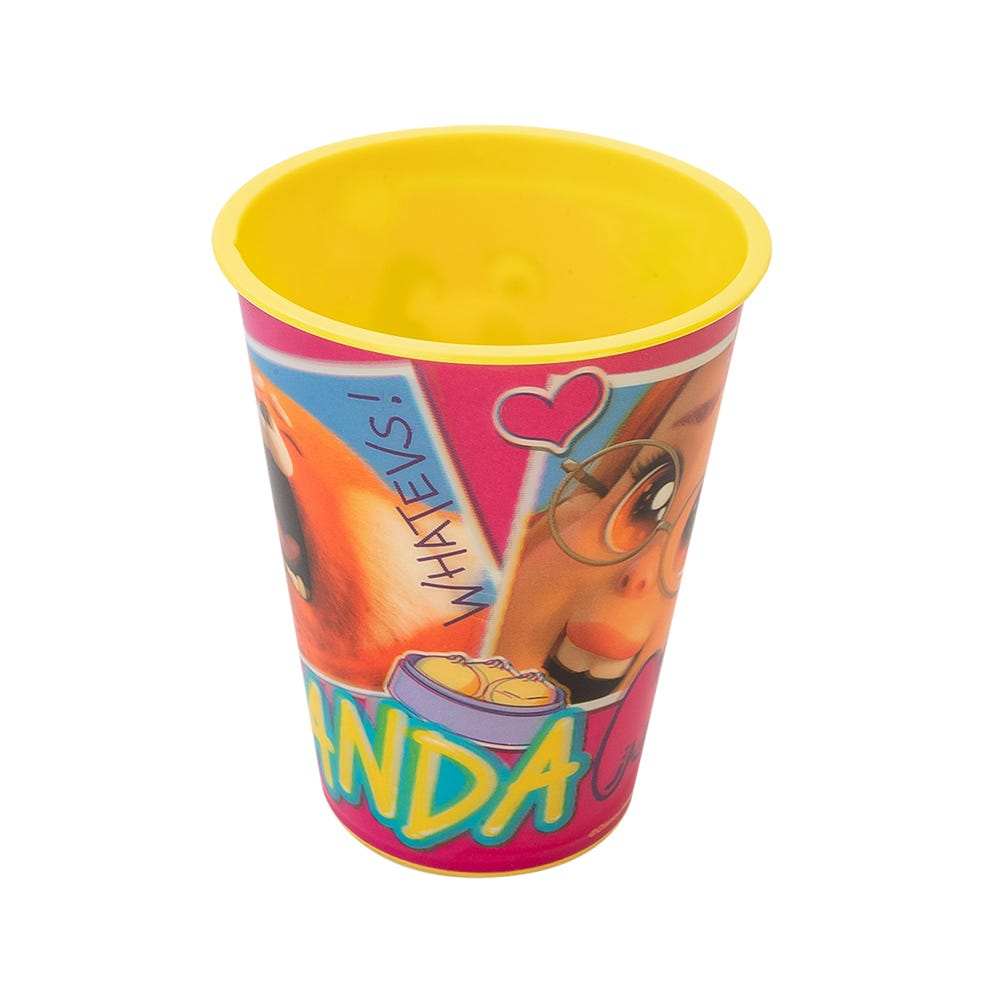 Vaso de plástico perlescente turning red 450 ml 1685-715 Fun Kids