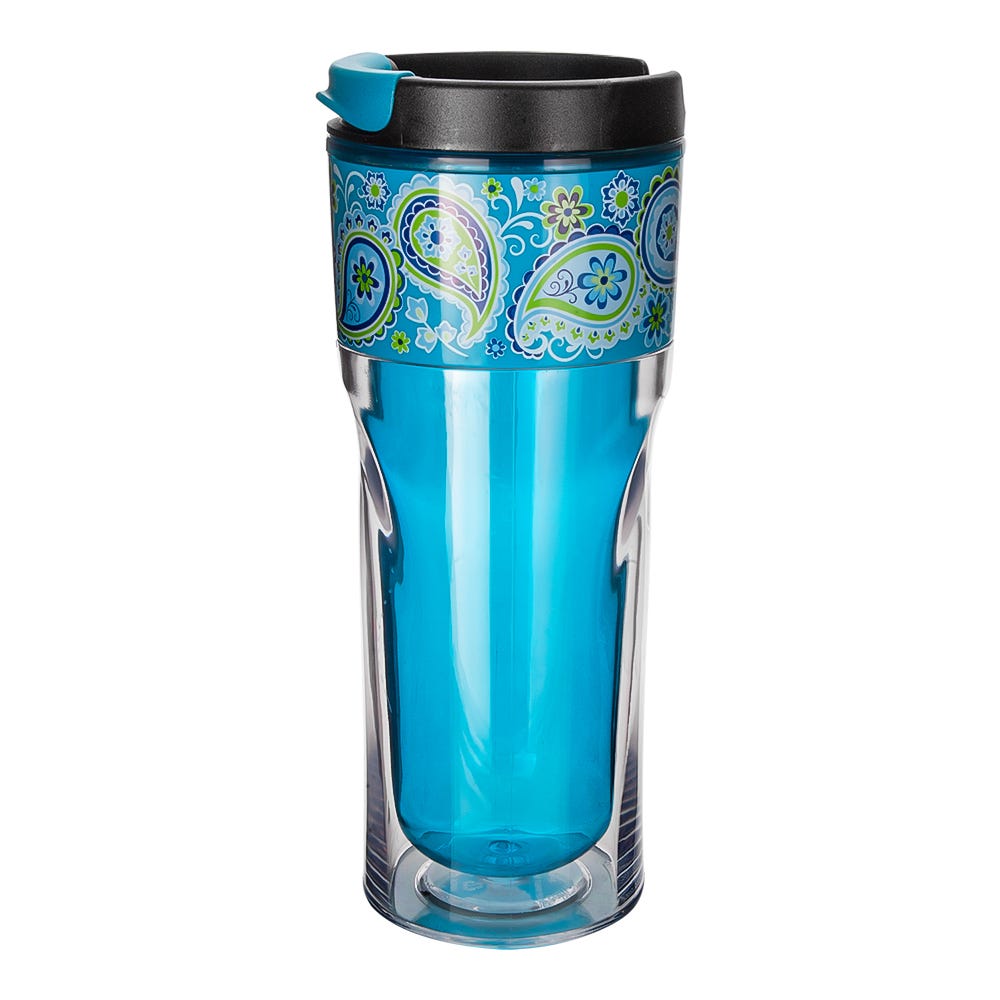 Vaso de plástico doble pared para café 400 ml 1659-65 Cool Gear