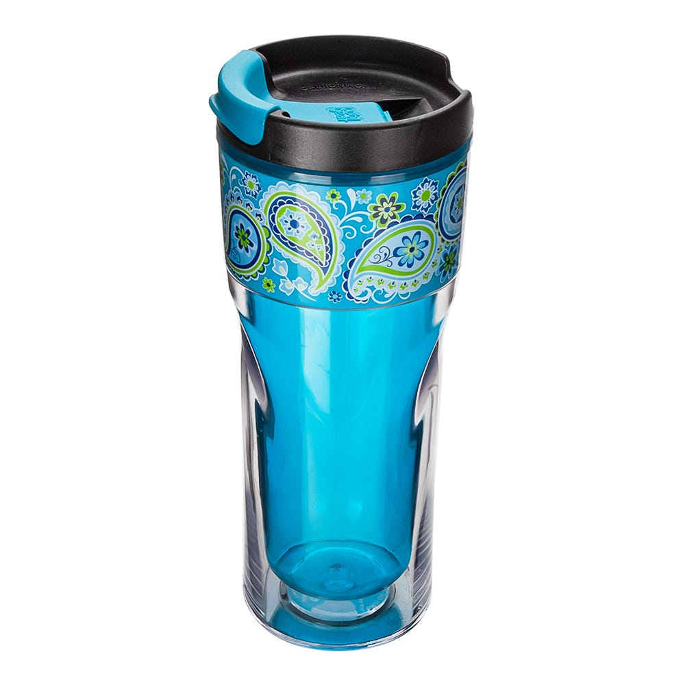 Vaso de plástico doble pared para café 400 ml 1659-65 Cool Gear