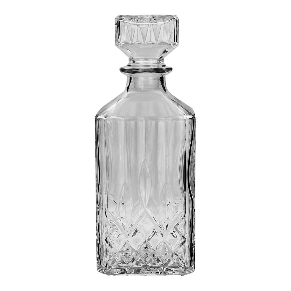 Juego de licorera de vidrio con 4 vasos 2415-4815 Top Choice