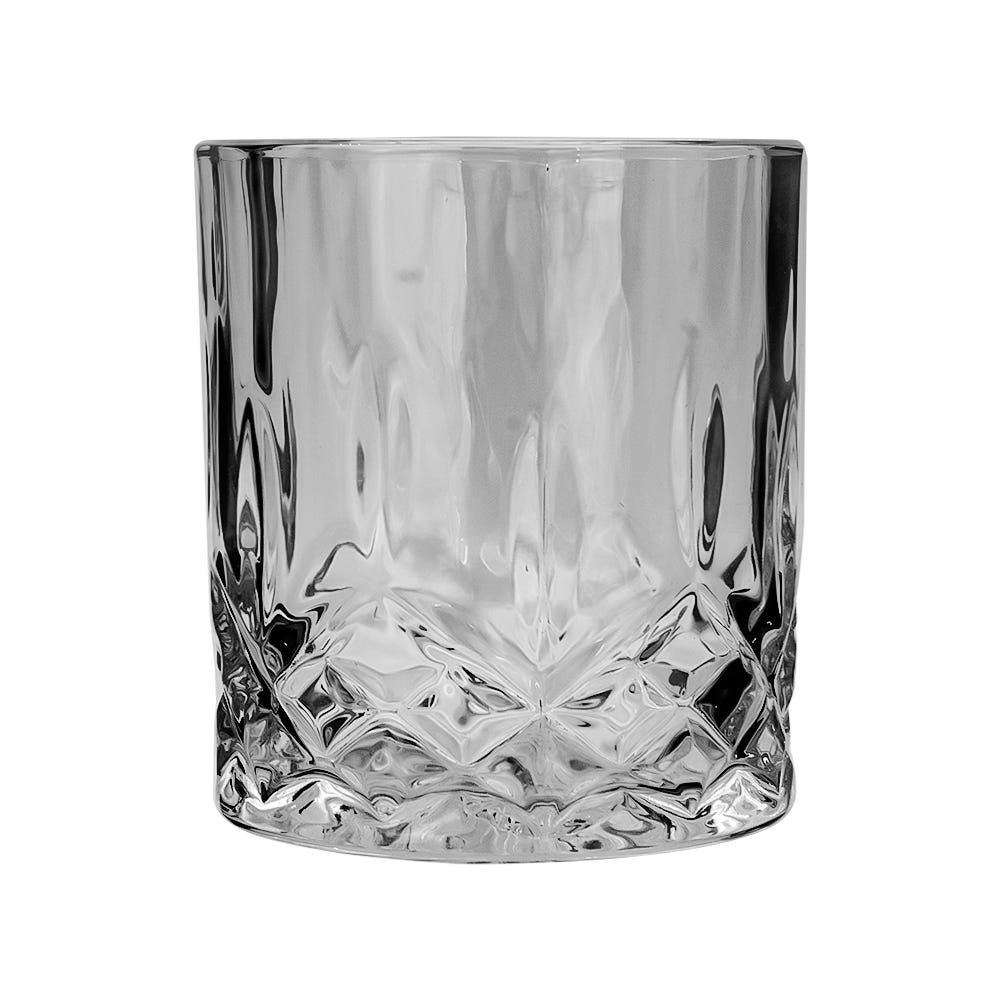 Juego de licorera de vidrio con 4 vasos 2415-4815 Top Choice