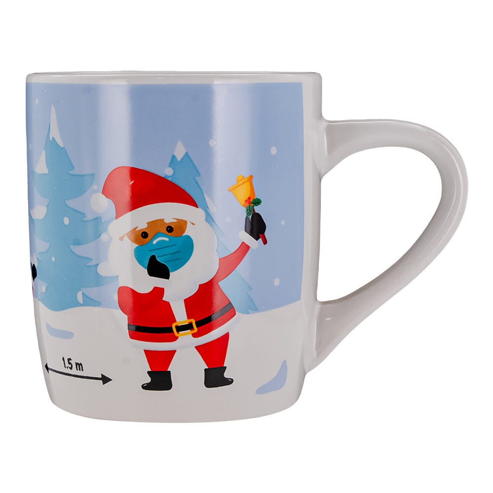 Tarro cónico navidad de cerámica 300 ml varios decorados 1738-242 Top Choice