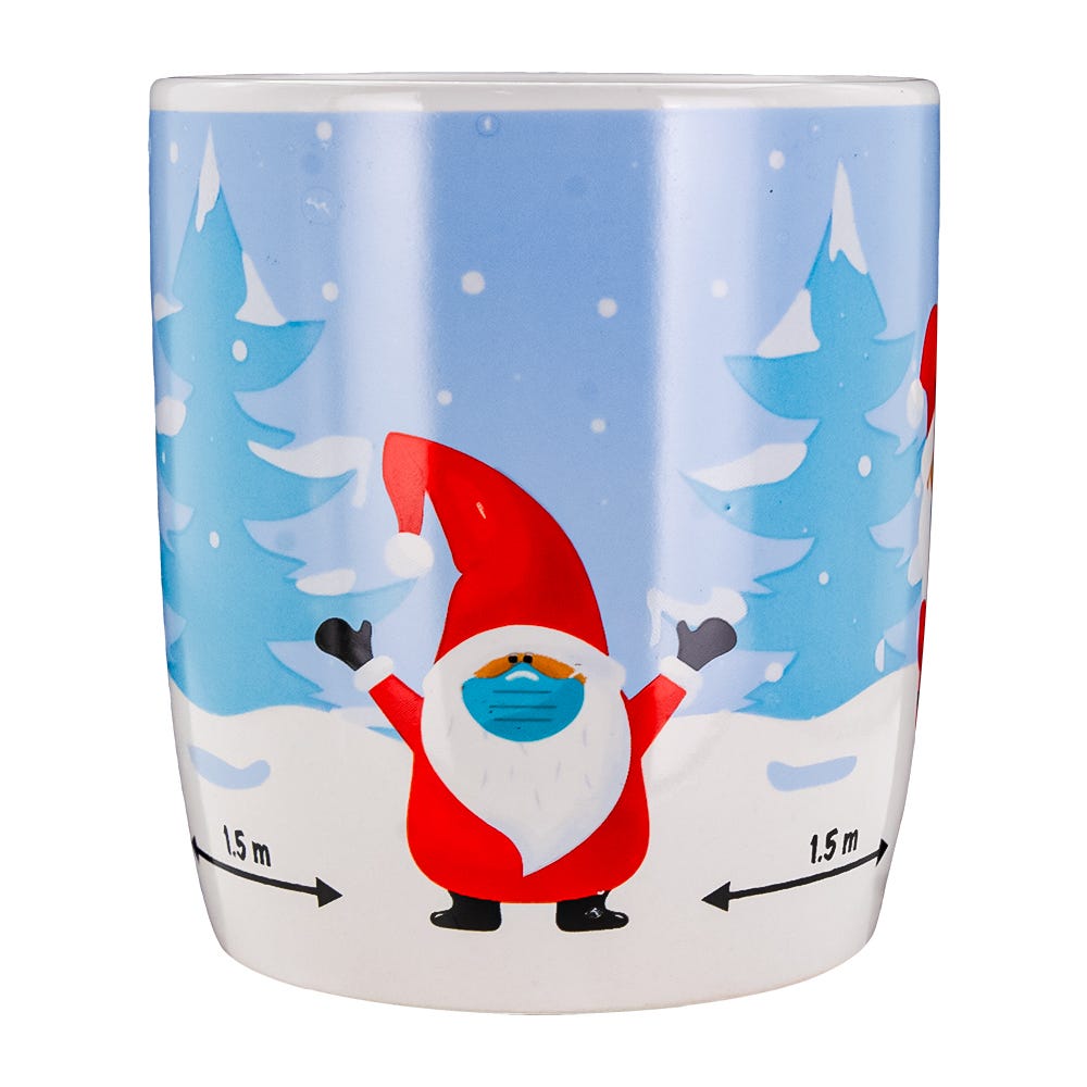 Tarro cónico navidad de cerámica 300 ml varios decorados 1738-242 Top Choice