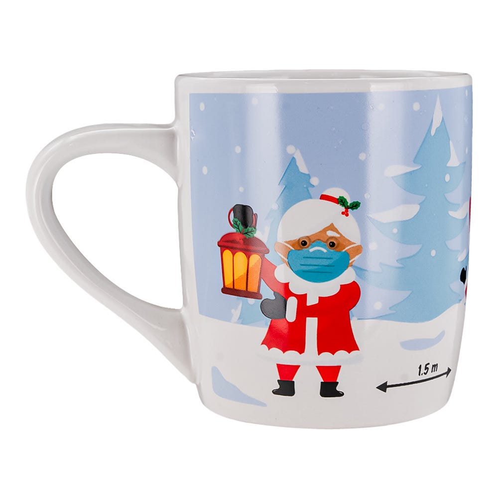 Tarro cónico navidad de cerámica 300 ml varios decorados 1738-242 Top Choice