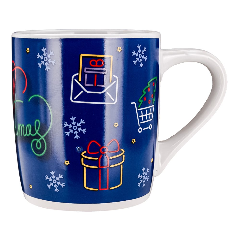 Tarro cónico navidad de cerámica 300 ml varios decorados 1738-242 Top Choice