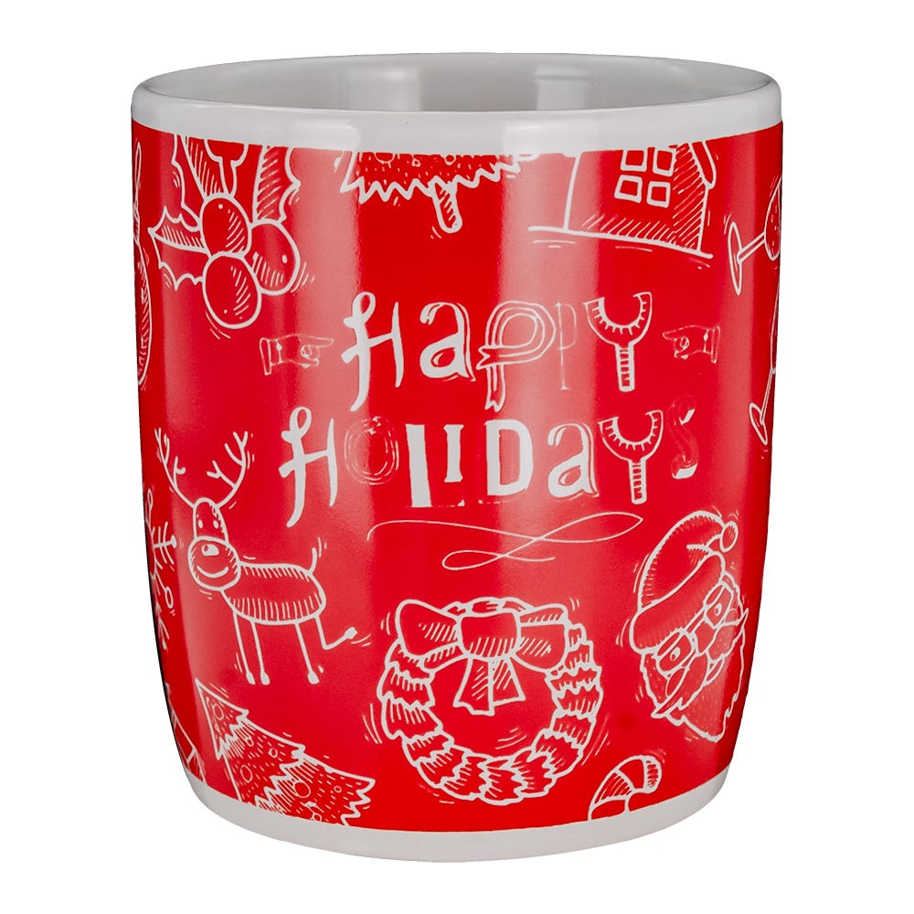 Tarro cónico navidad de cerámica 300 ml varios decorados 1738-242 Top Choice