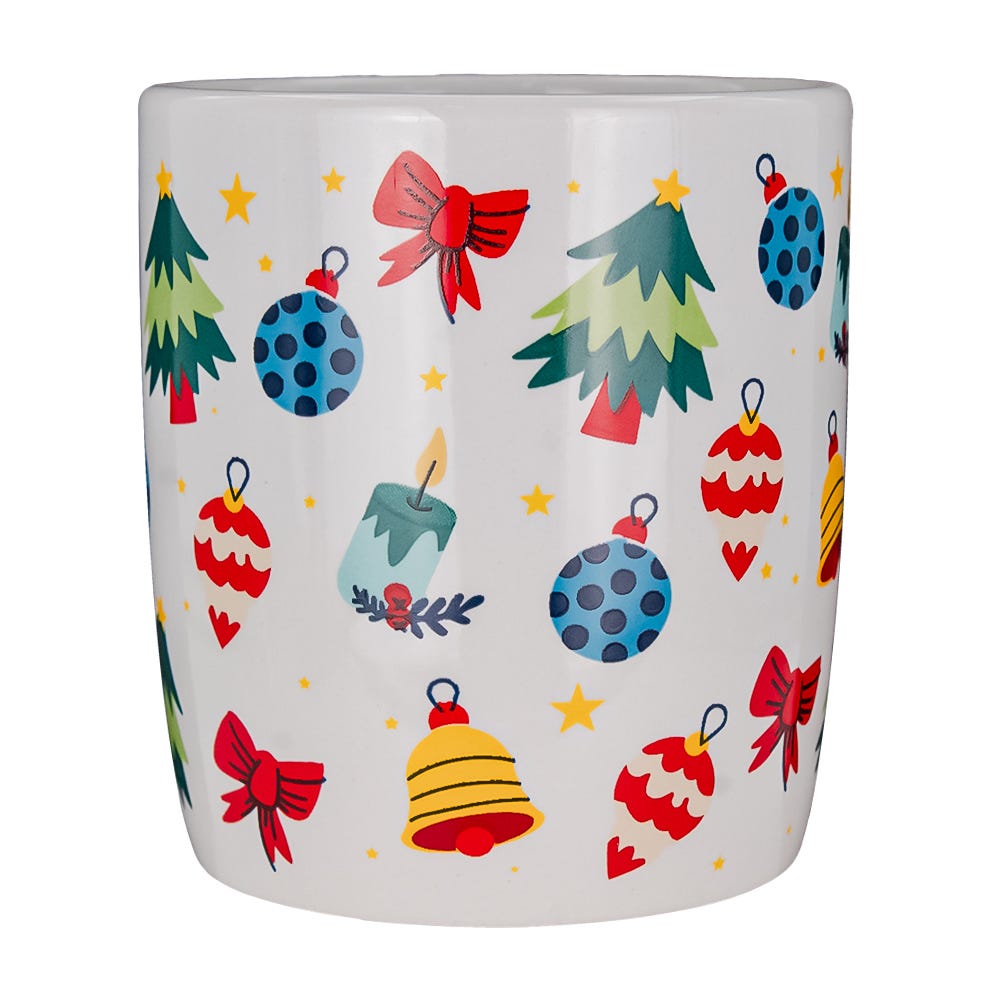 Tarro cónico navidad de cerámica 300 ml varios decorados 1738-242 Top Choice