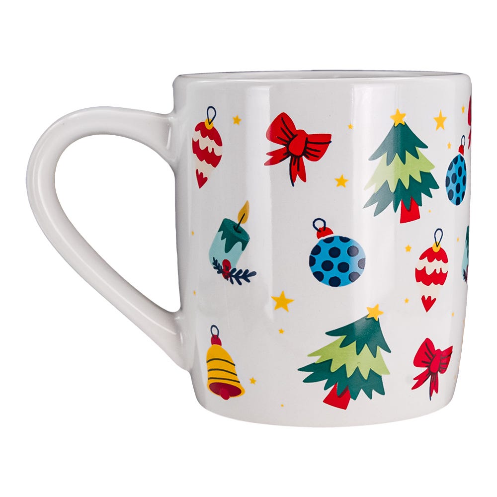 Tarro cónico navidad de cerámica 300 ml varios decorados 1738-242 Top Choice