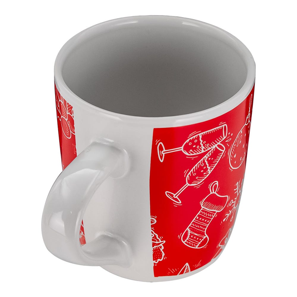 Tarro cónico navidad de cerámica 300 ml varios decorados 1738-242 Top Choice