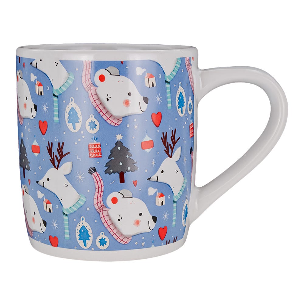 Tarro cónico navidad de cerámica 300 ml varios decorados 1738-242 Top Choice